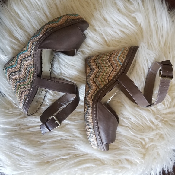 Wedge Lulu Townsend Sandals Size 9.5 9 1/2 - Picture 5 of 16